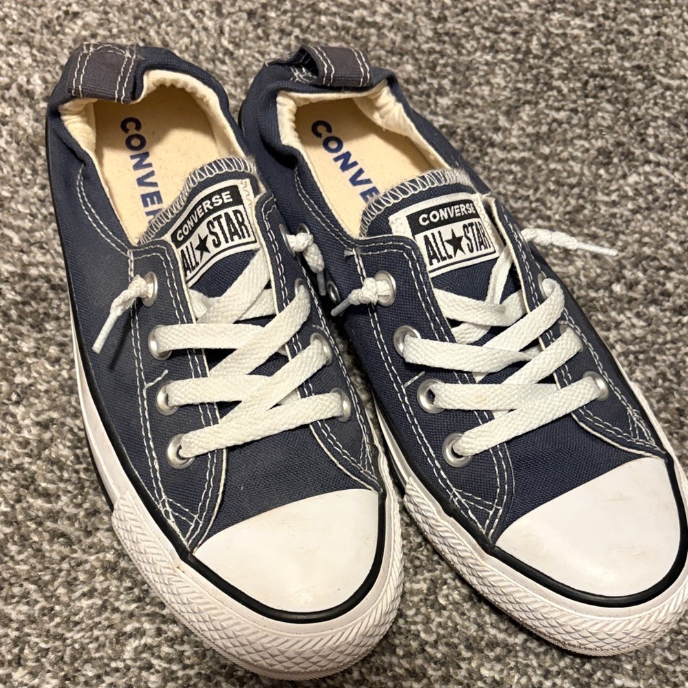 Chuck Taylor All Star Shoreline Canvas Women’s Dark Blue Sneakers